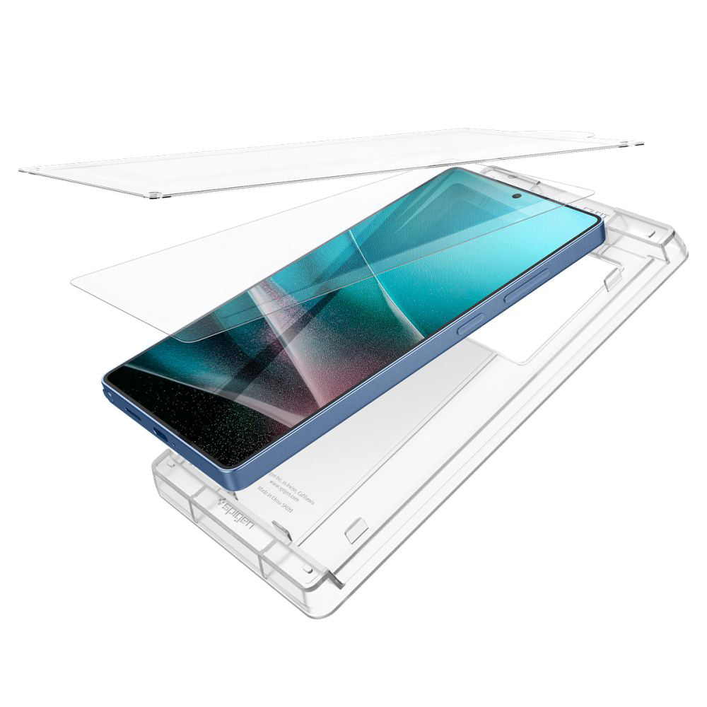 Zaštitna folija za ekran Spigen Elite Shield EZ FIT HD za Samsung Galaxy S25 Ultra S938, Plastika AFL09083