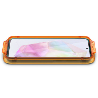 Zaštitna folija za ekran Spigen GlastR Align Master za Samsung Galaxy M35 / A35 5G A356, Kaljeno staklo, Full Glue, Set 2 komada AGL07772