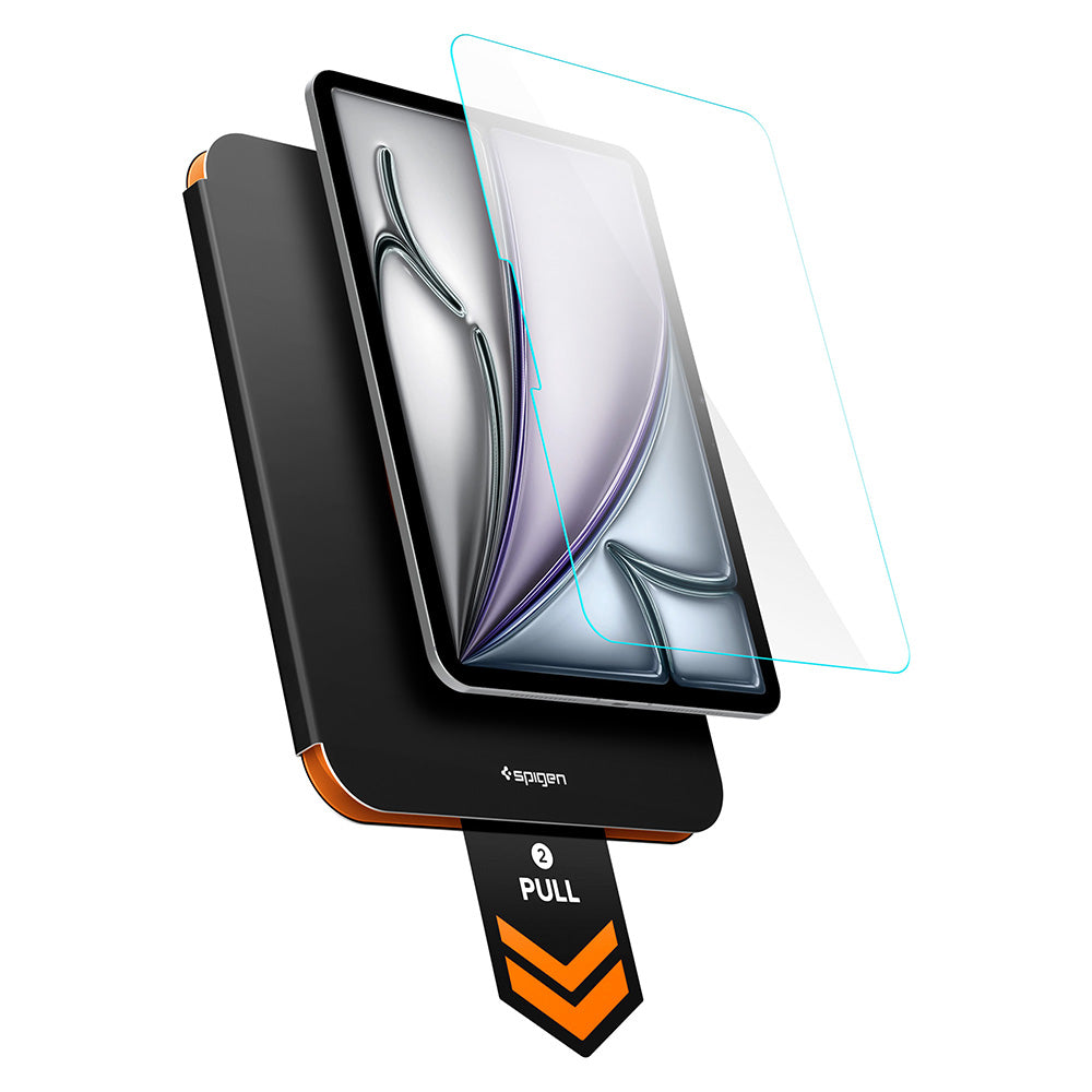 Zaštitna folija za ekran Spigen GlastR Align Master T za Apple iPad Air 11 (2026) / Air 11 (2025), Kaljeno staklo, Full Glue AGL11701