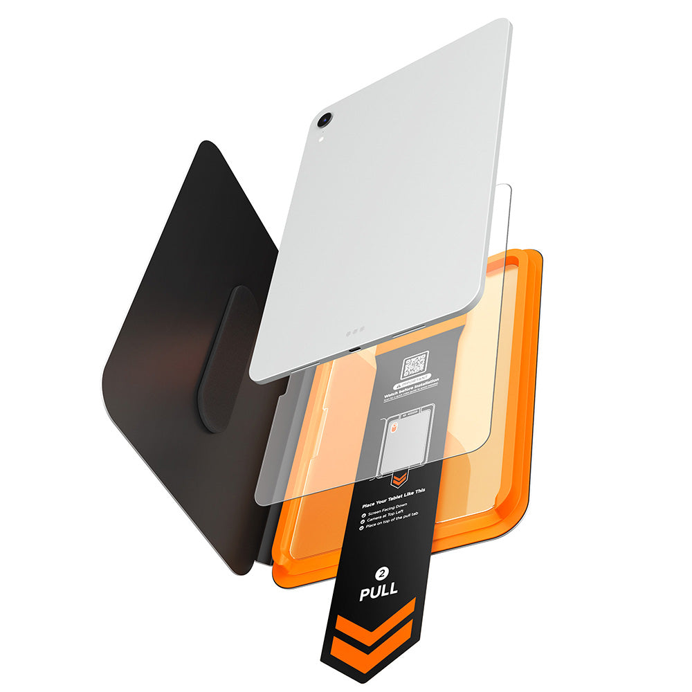 Zaštitna folija za ekran Spigen GlastR Align Master T za Apple iPad Air 11 (2026) / Air 11 (2025), Kaljeno staklo, Full Glue AGL11701
