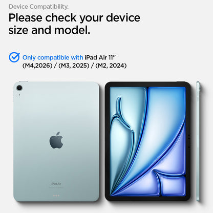 Zaštitna folija za ekran Spigen GlastR Align Master T za Apple iPad Air 11 (2026) / Air 11 (2025), Kaljeno staklo, Full Glue AGL11701