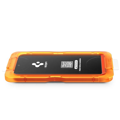 Zaštitna folija za ekran Spigen GlastR AlignMaster S za OnePlus 15R, Kaljeno staklo, Full Glue, Set 2 komada AGL11398