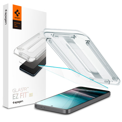 Zaštitna folija za ekran Spigen GlastR EZ FIT HD za Samsung Galaxy A37 5G / A36 A366, Kaljeno staklo, Pun ljepilo, Set od 2 komada AGL11365