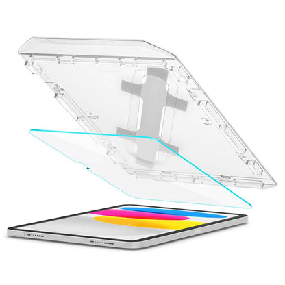 Zaštitna folija za ekran Spigen GlastR EZ FIT za Apple iPad (2025) / (2022), Kaljeno staklo, Full Glue AGL05554