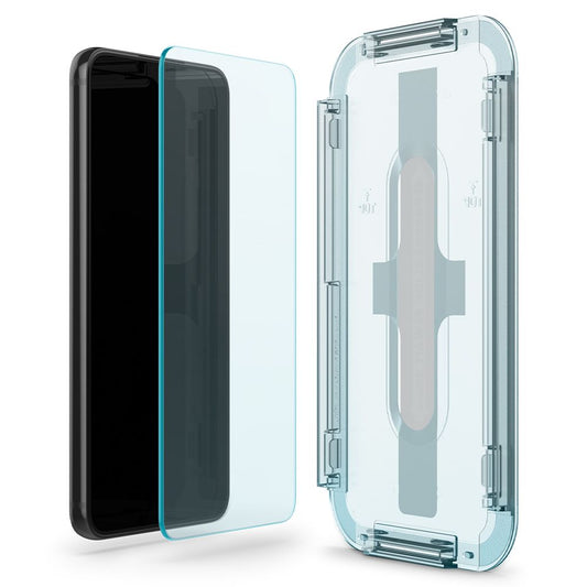 Zaštitna folija za ekran Spigen GlastR EZ FIT za Samsung Galaxy S22 5G S901, Kaljeno staklo, Puna ljepila, Set od 2 komada AGL04151