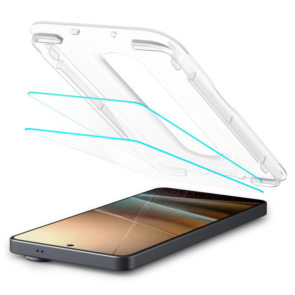 Zaštitna folija za ekran Spigen GlastR EZ FIT Pro HD Anti-Reflection za Samsung Galaxy S26 Ultra S948, Kaljeno staklo, Full Glue, Set od 2 komada