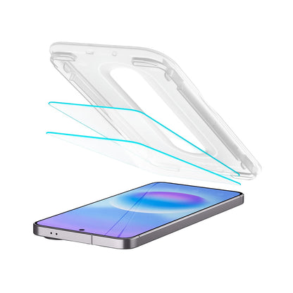 Zaštitna folija za ekran Spigen GlastR EZ FIT Pro HD za Samsung Galaxy A57 5G, Kaljeno staklo, Full Glue, Set 2 komada AGL11397