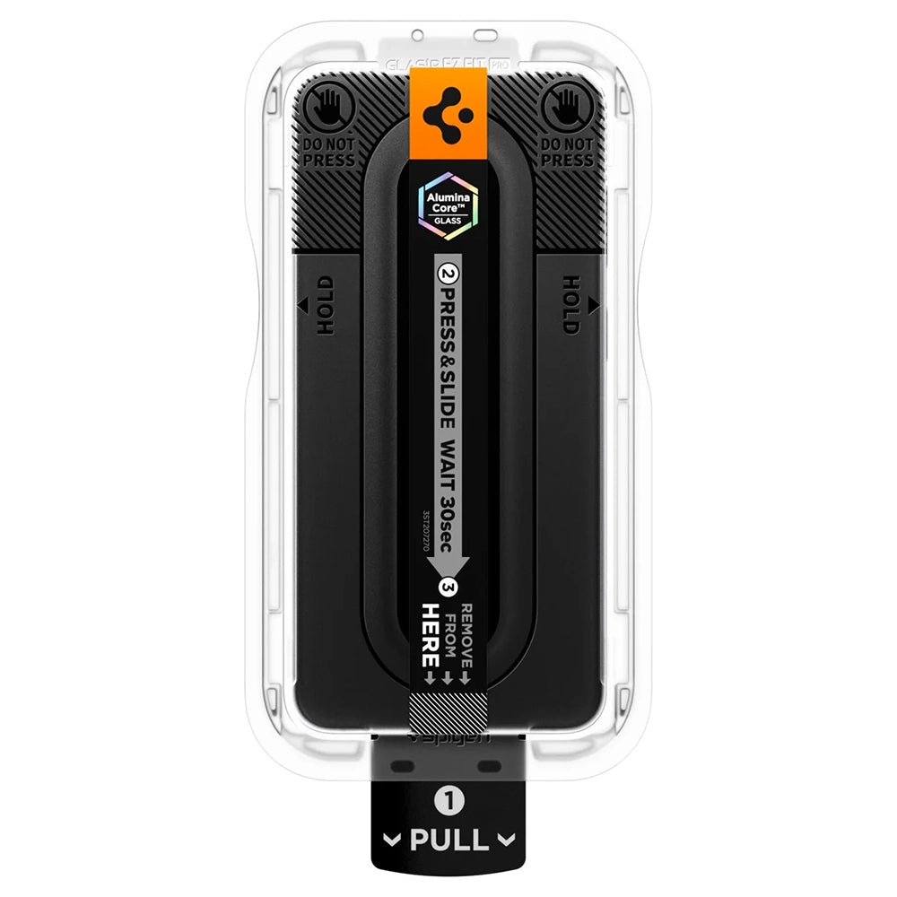 Zaštitna folija za ekran Spigen GlastR EZ FIT Pro HD za Samsung Galaxy S26 FE S741, Kaljeno staklo, Full Glue AGL11996