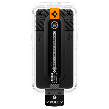Zaštitna folija za ekran Spigen GlastR EZ FIT Pro HD za Samsung Galaxy S26 FE S741, Kaljeno staklo, Full Glue, Set od 2 komada AGL11811