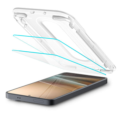 Zaštitna folija za ekran Spigen GlastR EZ FIT Pro HD (Anti-Reflection) za Samsung Galaxy S26 Plus S947, Kaljeno staklo, Full Glue, Set od 2 komada