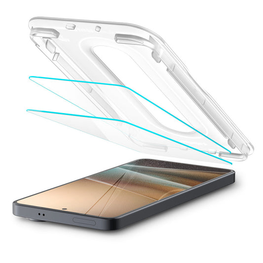 Zaštitna folija za ekran Spigen GlastR EZ FIT Pro HD (Anti-Reflection) za Samsung Galaxy S26 Plus S947, Kaljeno staklo, Full Glue, Set od 2 komada