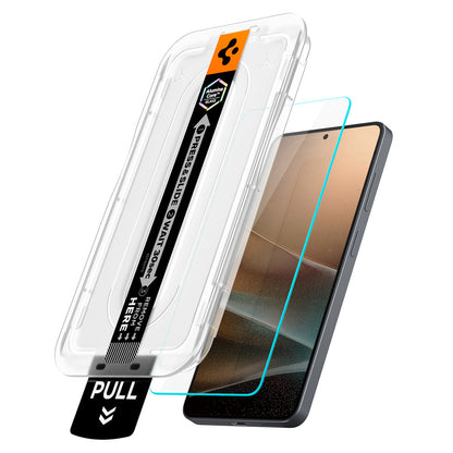Zaštitna folija za ekran Spigen GlastR EZ FIT Pro HD (Anti-Reflection) za Samsung Galaxy S26 Plus S947, Kaljeno staklo, Full Glue, Set od 2 komada