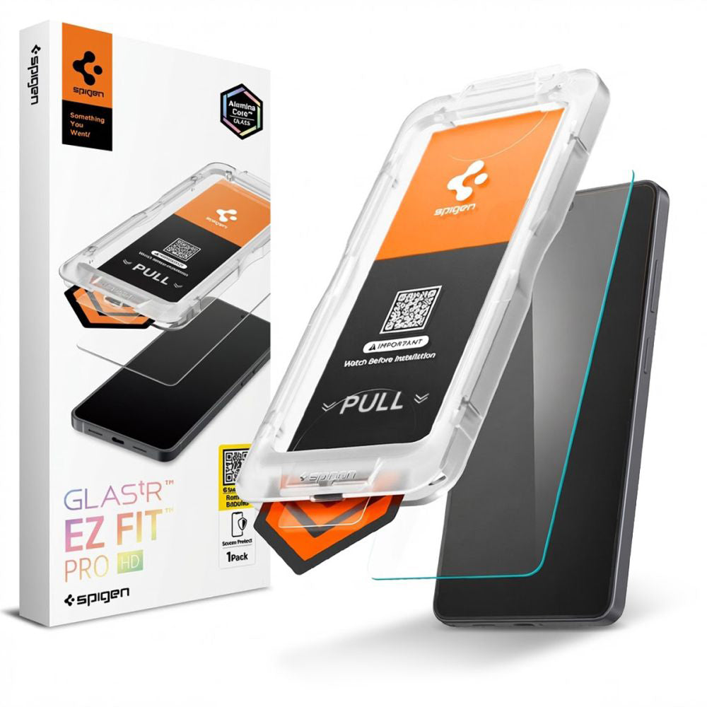 Zaštitna folija za ekran Spigen GlastR EZ FIT Pro HD za Samsung Galaxy S26 Ultra S948, Kaljeno staklo, Full Glue AGL11074