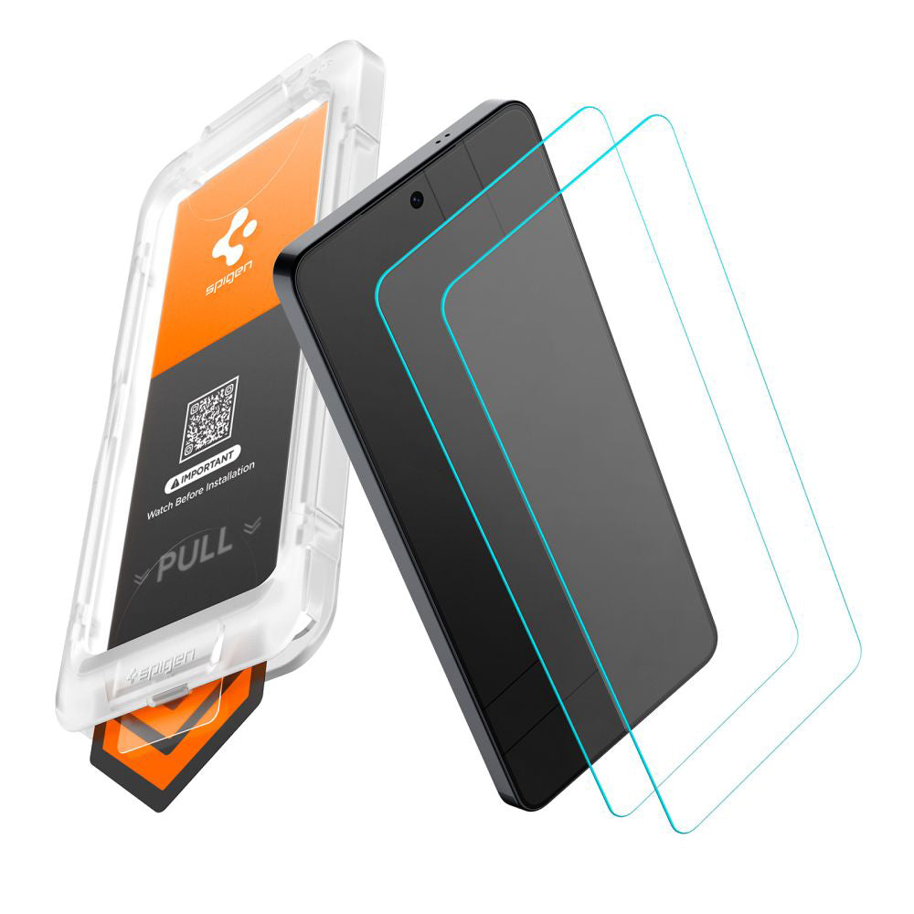 Zaštitna folija za ekran Spigen GlastR EZ FIT Pro HD za Samsung Galaxy S26 Ultra S948, Kaljeno staklo, Full Glue, Set 2 komada AGL11072