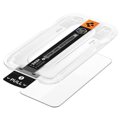 Zaštitna folija za vanjski ekran Spigen GlastR EZ FIT Pro za Google Pixel 11 Pro Fold, Kaljeno staklo, Full Glue, Set od 2 komada AGL11490