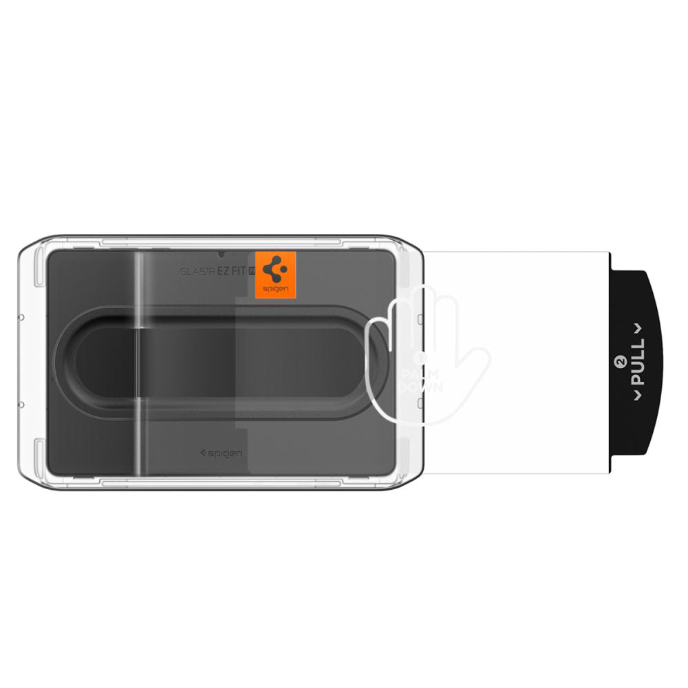 Zaštitna folija za ekran Spigen GlastR EZ FIT Pro za Samsung Galaxy Tab S11, Kaljeno staklo, Full Glue AGL10198