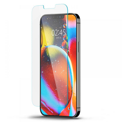 Zaštitna folija za ekran Spigen GlastR Slim za Apple iPhone 17e / 16e / 14 / 13 Pro, Kaljeno staklo, Full Glue