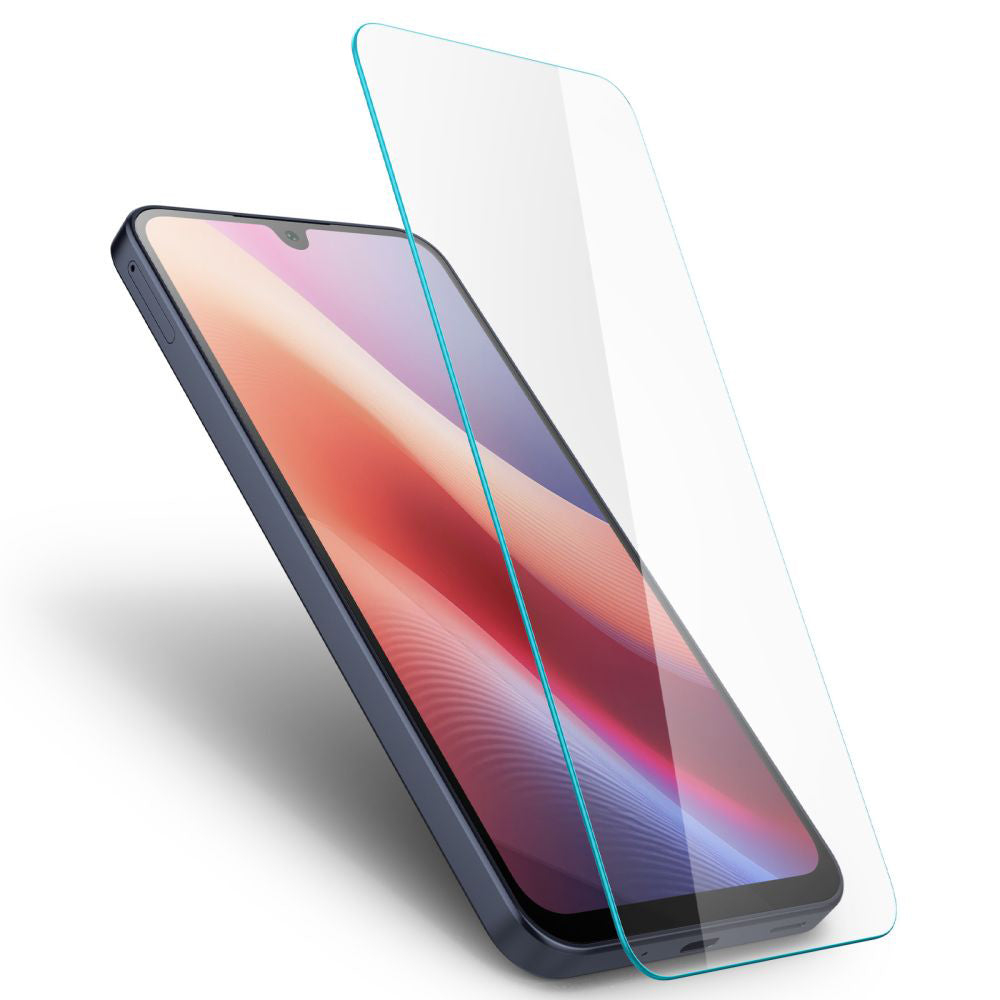 Zaštitna folija za ekran Spigen GlastR Slim za Samsung Galaxy A26 A266 / A16 5G A166 / A16 4G A165, Kaljeno staklo, Full Glue, Set od 2 komada