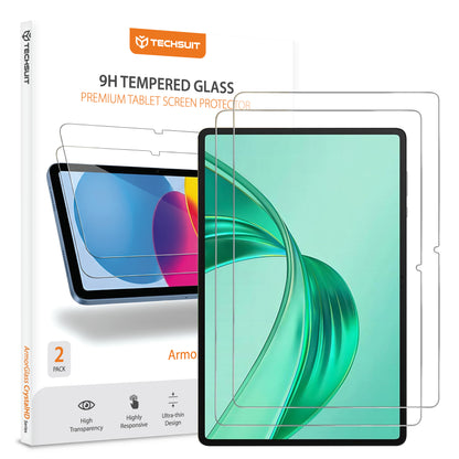 Zaštitna folija za ekran Techsuit ArmorGlass CrystalHD za Honor Pad X8a / Xiaomi Pad 6 / 6 Pro, Kaljeno staklo, Full Glue, Set od 2 komada