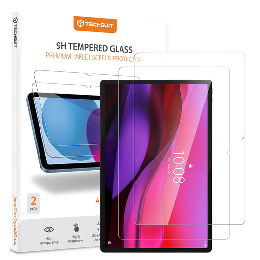 Zaštitna folija za ekran Techsuit ArmorGlass CrystalHD za Lenovo Yoga Tab Plus, Kaljeno staklo, Full Glue, Set od 2 komada