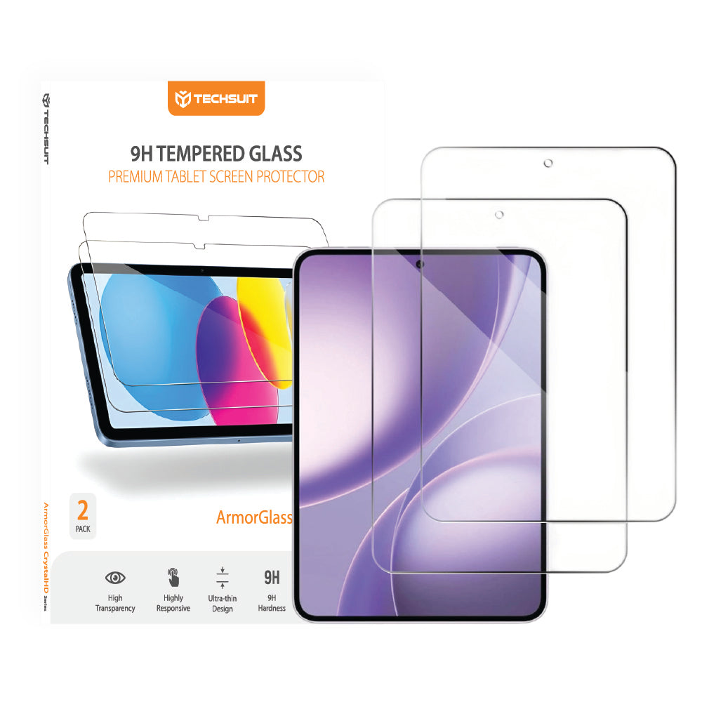 Zaštitna folija za ekran Techsuit ArmorGlass CrystalHD za Oppo Pad Mini, Kaljeno staklo, Full Glue, Set od 2 komada