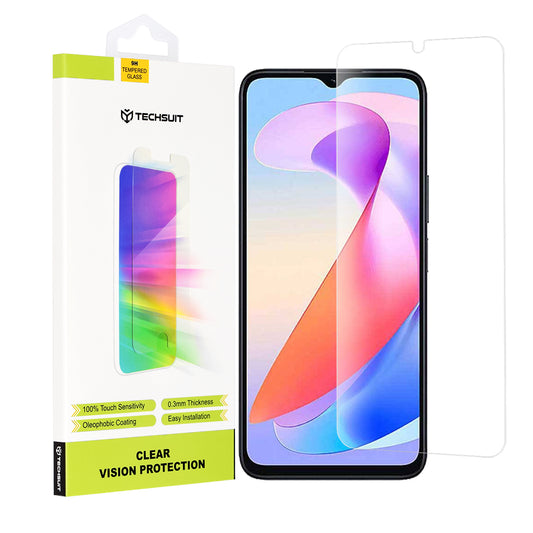 Zaštitna folija za ekran Techsuit Clear Vision za Honor X6a, Kaljeno staklo, Full Glue