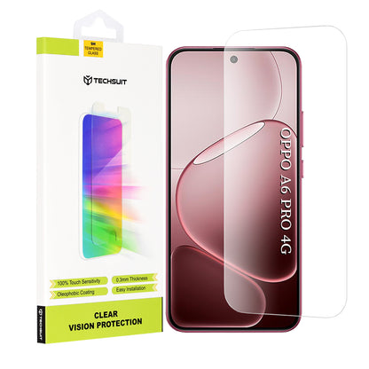 Zaštitna folija za ekran Techsuit Clear Vision za Oppo A6 Pro 5G / A6 Pro 4G, Kaljeno staklo, Full Glue