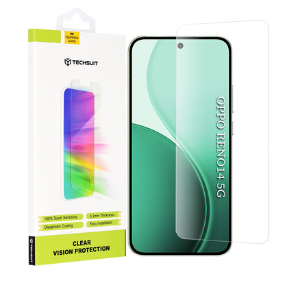 Zaštitna folija za ekran Techsuit Clear Vision za Oppo Reno14, Kaljeno staklo