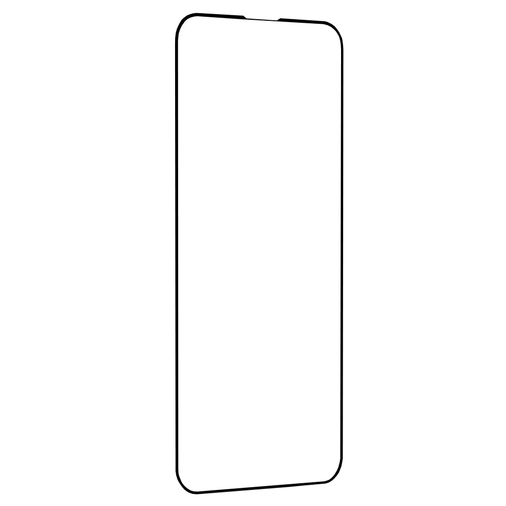 Zaštitna folija za ekran Techsuit M2 za Apple iPhone 17e / 16e / 14 / 13 Pro, Kaljeno staklo, Full Glue, 111D, Crna