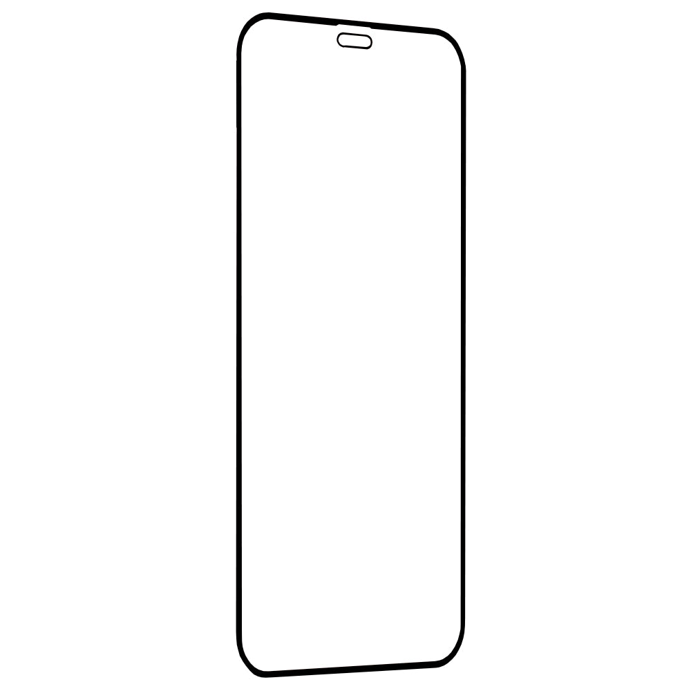 Zaštitna folija za ekran Techsuit za Apple iPhone 12 mini, Kaljeno staklo, Full Glue, 111D, Crna