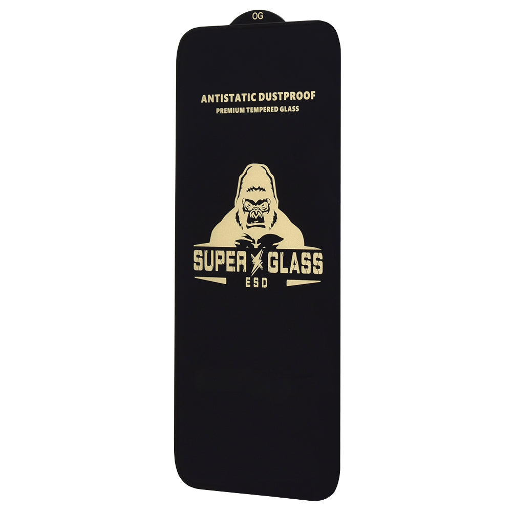 Zaštitna folija za ekran Techsuit za Apple iPhone 17, Kaljeno staklo, Full Glue, Crna
