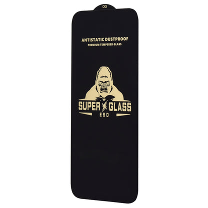 Zaštitna folija za ekran Techsuit za Apple iPhone 17, Kaljeno staklo, Full Glue, Crna