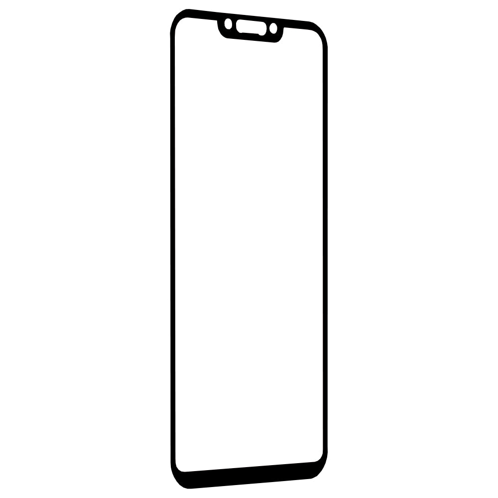 Zaštitna folija za ekran Techsuit za Huawei P Smart+ 2019 / Mate 20 Lite / nova 3 / nova 3i, Kaljeno staklo, Full Glue, 111D, Crna