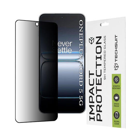 Zaštitna folija za ekran Techsuit za OnePlus Nord 5, Kaljeno staklo, Full Glue, 111D