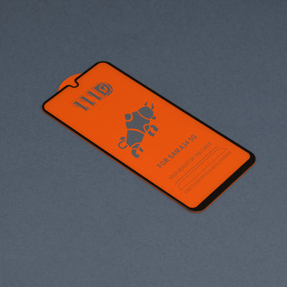 Zaštitna folija za ekran Techsuit za Samsung Galaxy A34 A346, Kaljeno staklo, Full Glue, 111D, Crna