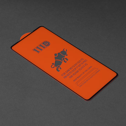 Zaštitna folija za ekran Techsuit za Samsung Galaxy A52s 5G A528 / A52 5G A526 / A52 A525, Kaljeno staklo, Full Glue, 111D, Crna