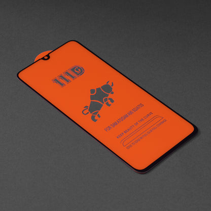 Zaštitna folija za ekran Techsuit za Samsung Galaxy A70s A707 / A90 5G A908 / A70 A705, Kaljeno staklo, Full Glue, 111D, Crna