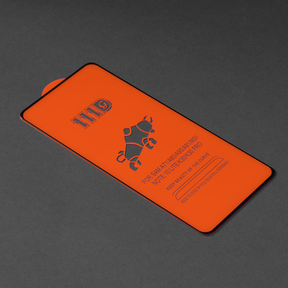 Zaštitna folija za ekran Techsuit za Xiaomi Redmi Note 12 4G / Poco X5 / Note 12 5G, Kaljeno staklo, Full Glue, 111D, Crna