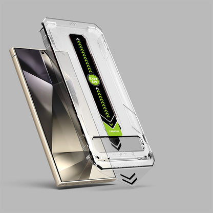 Zaštitna folija za ekran Techsuit TitanGlass CrystalHD za Samsung Galaxy S24 Ultra S928, kaljeno staklo, puna ljepila