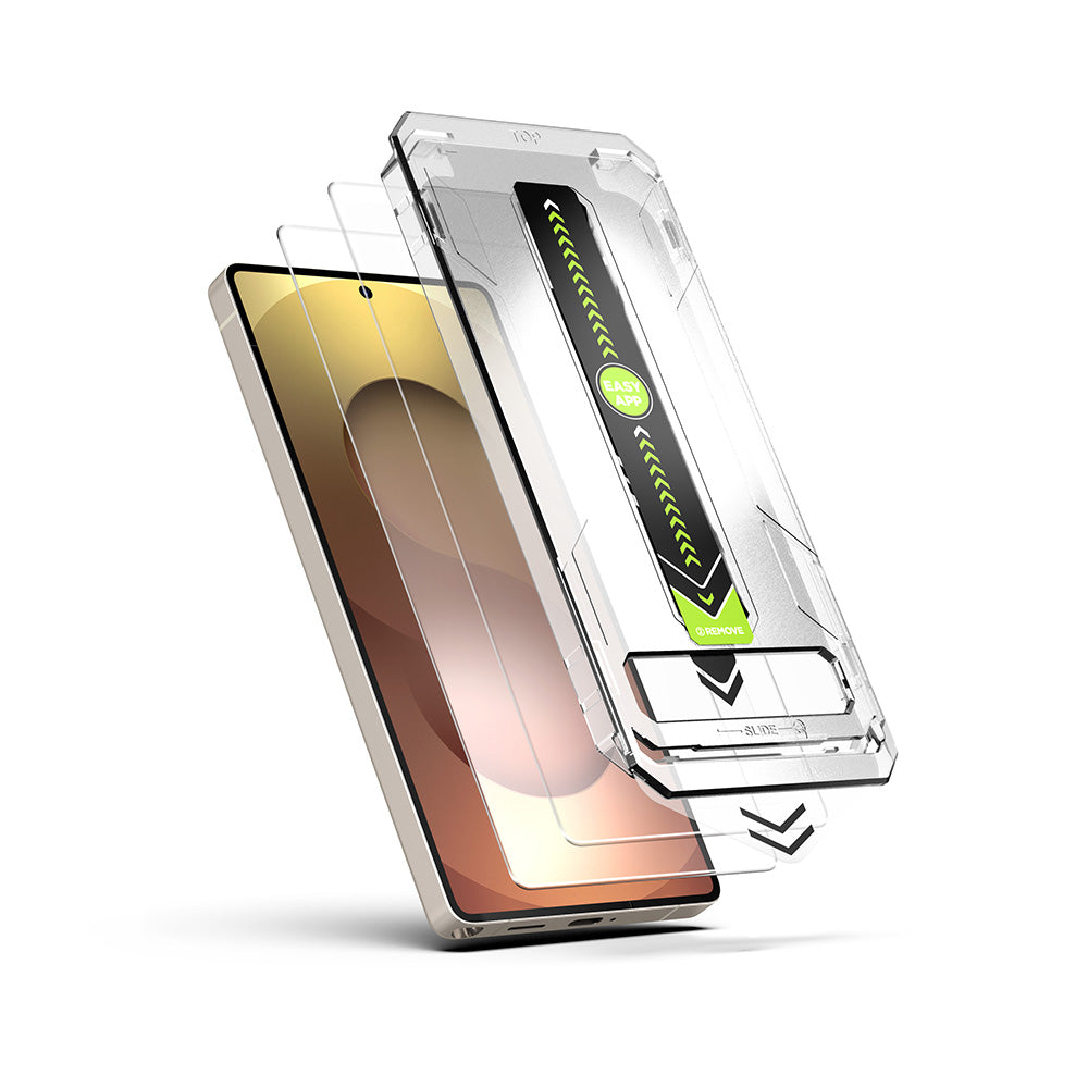 Zaštitna folija za ekran Techsuit TitanGlass CrystalHD za Samsung Galaxy S26 Plus, Kaljeno staklo, Full Glue, Set od 2 komada