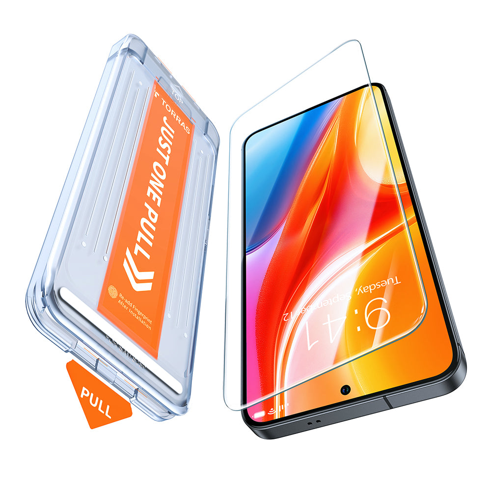 Zaštitna folija za ekran Torras GlassGo Install Master za Samsung Galaxy S25 Ultra S938, Kaljeno staklo, Full Glue