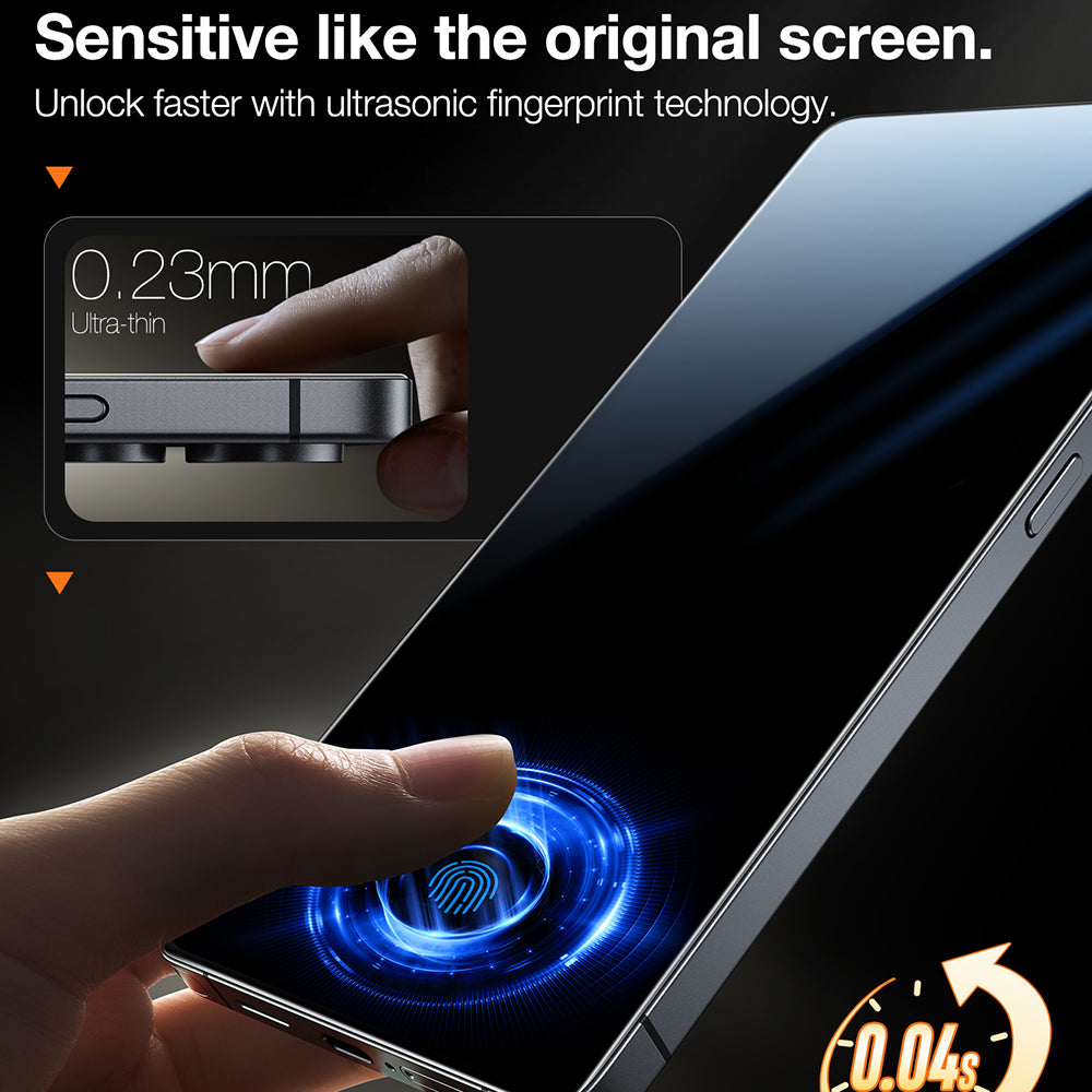 Zaštitna folija za ekran Torras GlassGo Install Master za Samsung Galaxy S25 Ultra S938, Kaljeno staklo, Full Glue