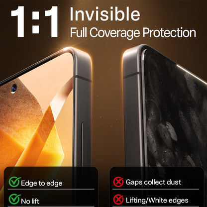 Zaštitna folija za ekran Torras GlassGo Install Master za Samsung Galaxy S26 Plus S947, Kaljeno staklo, Pun ljepilo, Prozirna
