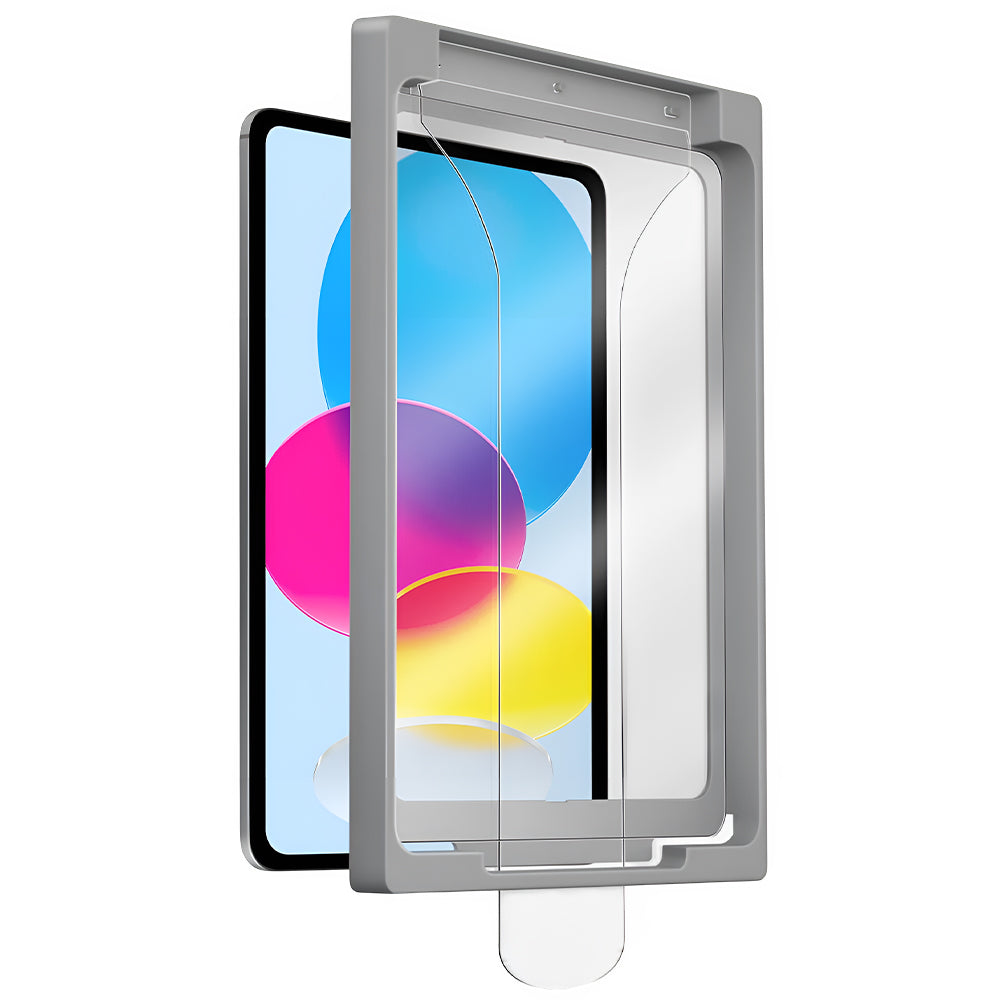 Zaštitna folija za ekran UNIQ Optix Exofit za Apple iPad (2025), Kaljeno staklo, Full Glue