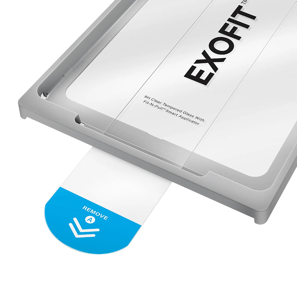 Zaštitna folija za ekran UNIQ Optix Exofit za Apple iPad Air 11 (2024), Kaljeno staklo, Full Glue
