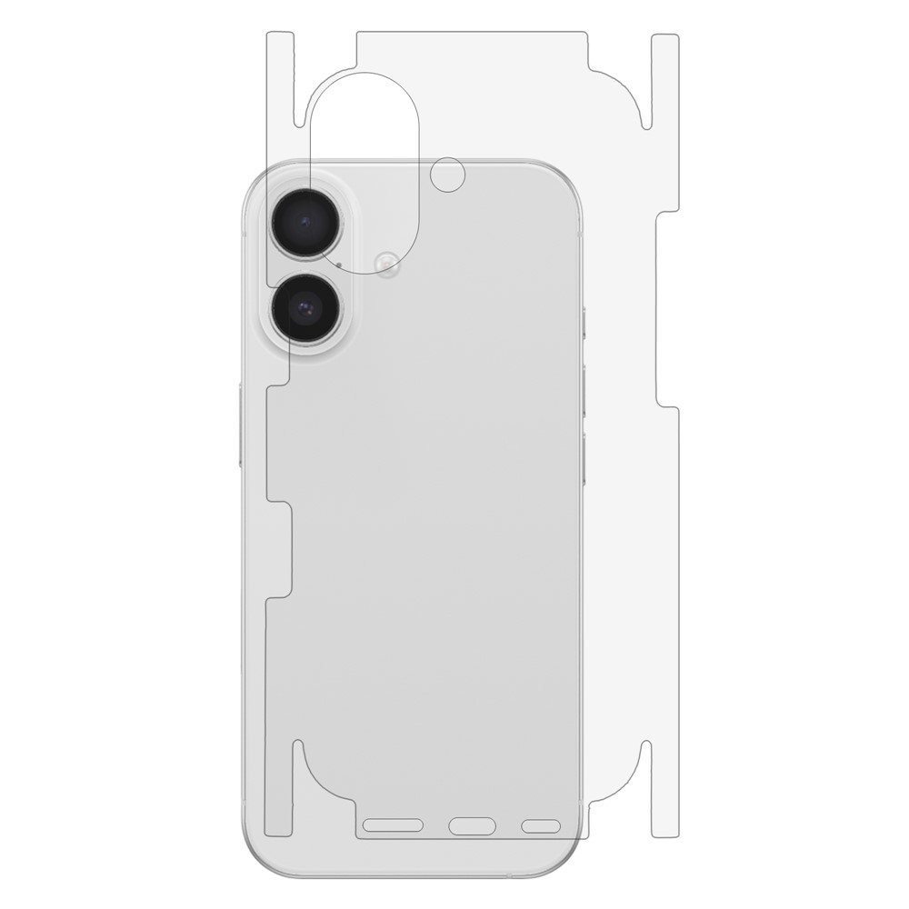 Zaštitna folija za stražnju stranu OEM za Apple iPhone 17, Plastika
