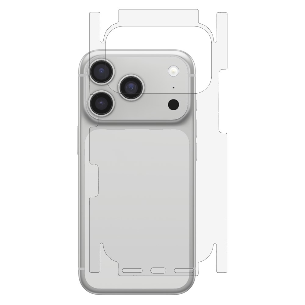 Zaštitna folija za stražnju stranu OEM za Apple iPhone 17 Pro Max, Plastika