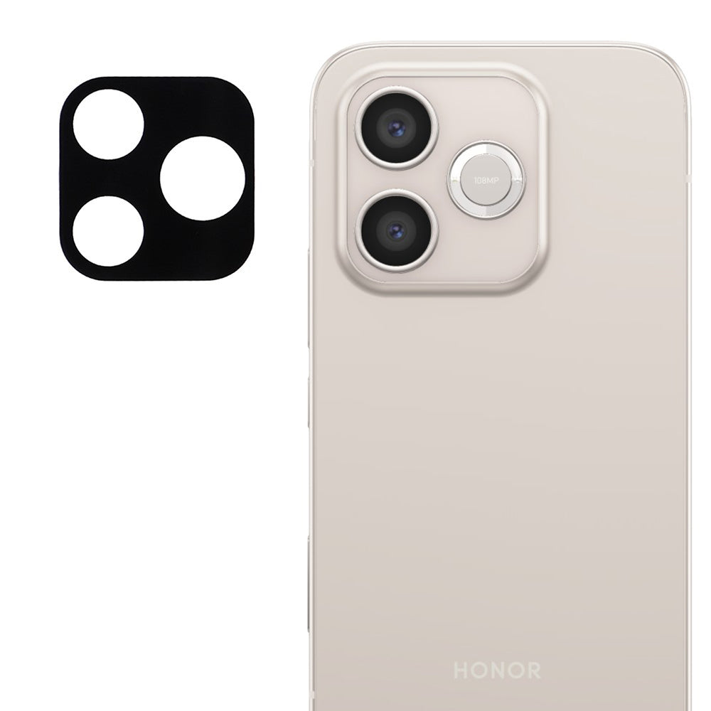 Zaštitna folija za stražnju kameru Techsuit za Honor 600 Lite, kaljeno staklo, crna