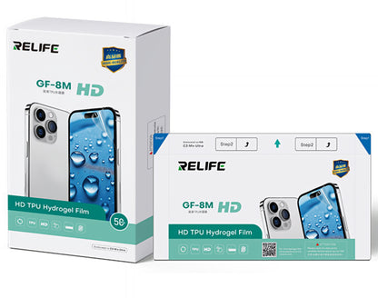 Hidrogel / TPU folija Relife GF-8M za UV vakuumski laminator Sunshine C3 Mix Ultra, 120mm x 210mm, Set 50 komada