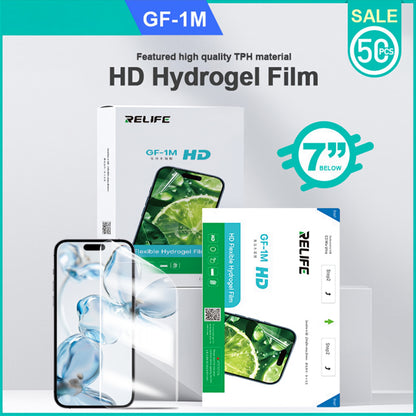 Hidrogel / TPU folija Relife GF-1M za UV vakuumski laminator Sunshine C3 Mix Ultra, 120mm x 210mm, Set 50 komada